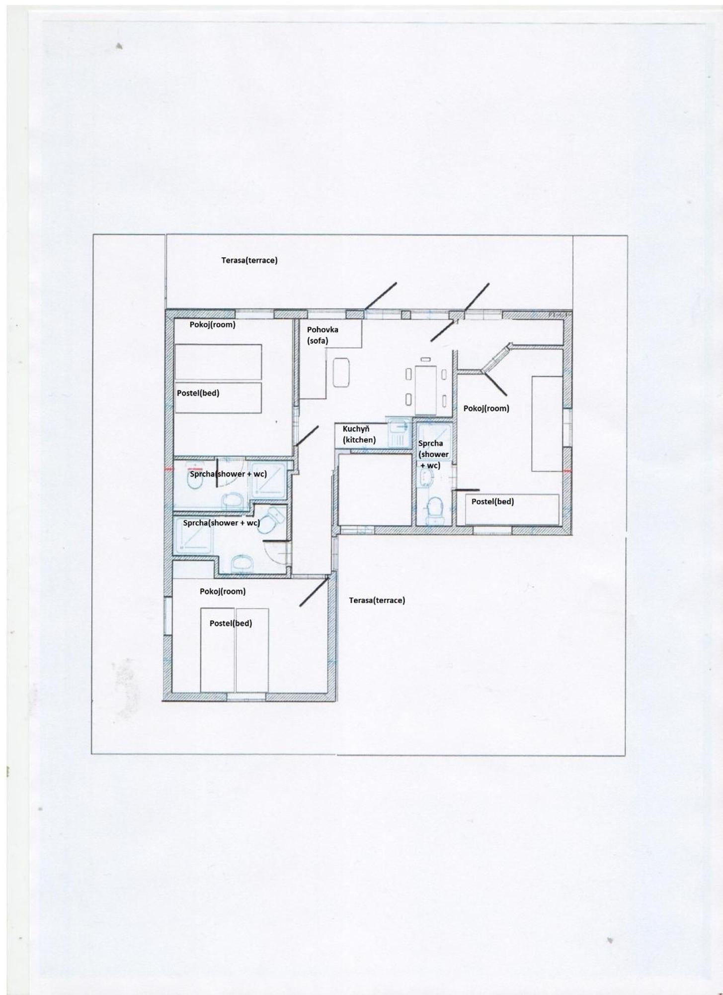 Family Bungalows & Camp Vrchlabi Bilik gambar